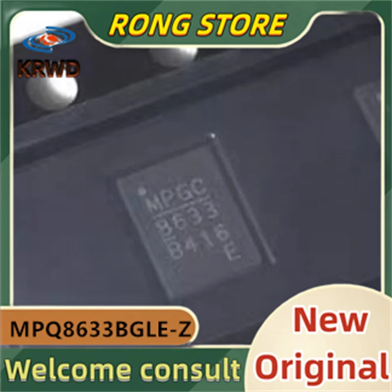 

10PCS 8633 New and Original MPQ8633BGLE-Z MPQ8633BGLE MPQ8633 QFN21