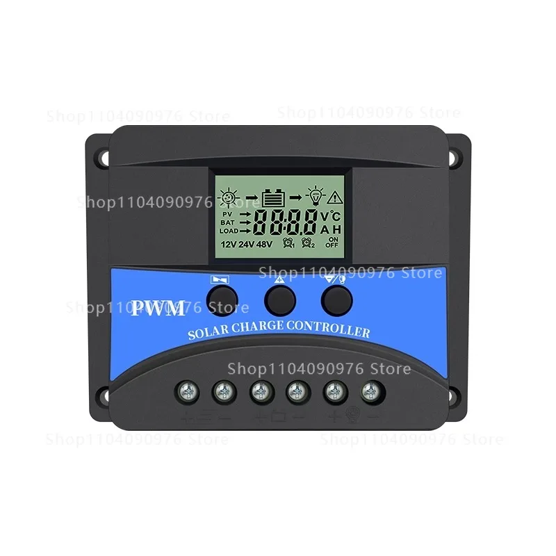 

Solar controller 12V24V automatic 30A solar charging controller household street light photovoltaic charging
