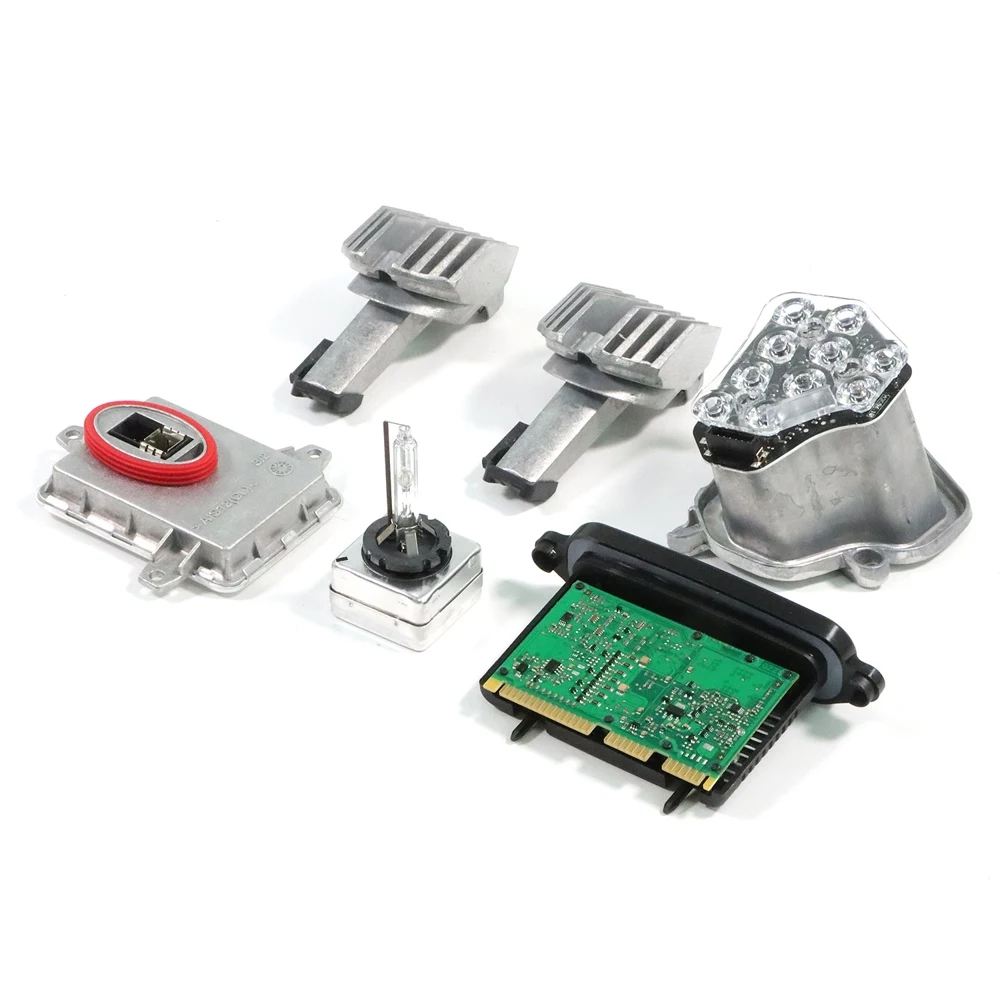 1set Links Xenon Ballast Lamp LED Module Diode Kit LH 63-11-7-271-899 63-11-7-316-217 Voor 2011-2013 BMW 5 Serie 528i 535i Onderdelen