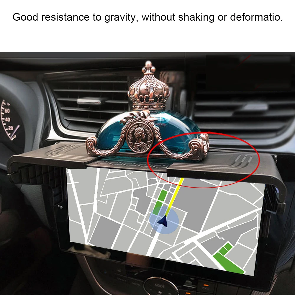 GPS Anti-Glare Shield 7-12 Inch Car GPS Navigation Sun Shade Interior Accessories Display Screen Visor Auto Accessories