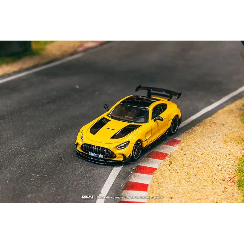 Vorverkauf Asphalt arbeitet 1:64 amggt schwarz Serie shmee150 Druckguss Auto Modell Sammlung Miniatur Spielzeug tw