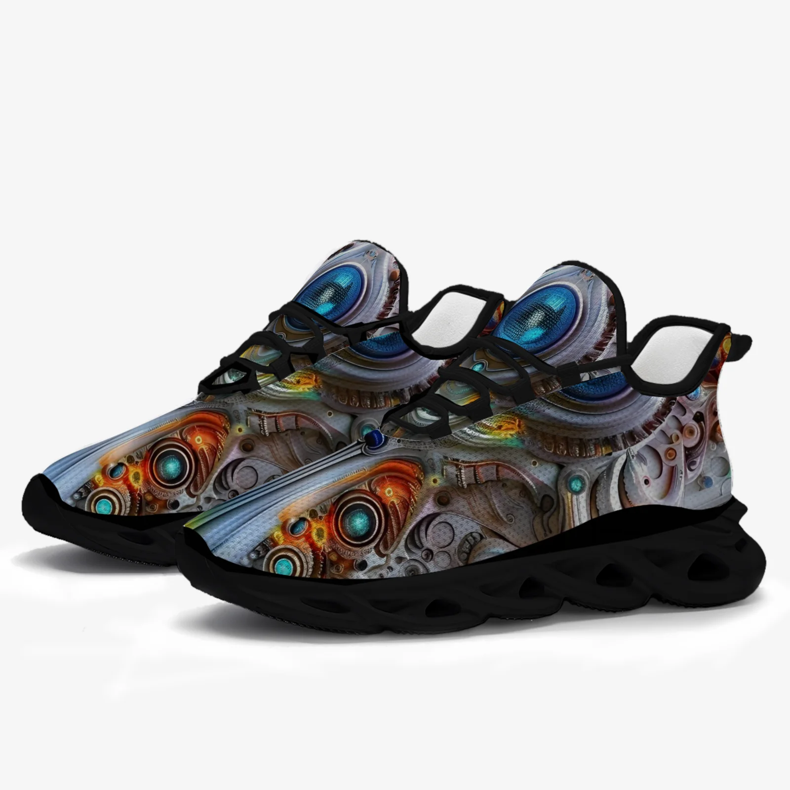 أحذية رياضية مستقبل التكنولوجيا قابلة للتخصيص، أحذية رياضية كلاسيكية كاجوال، أحذية جري خفيفة للرجال والنساء #1