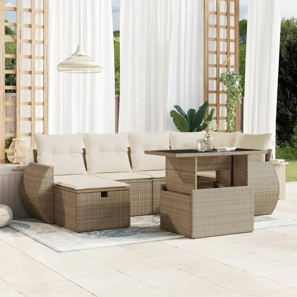 

Уютный бежевый уличный диван, современная секционная мебель для патио, удобные подушки, идеально подходят для сидения на балконе, крыльце