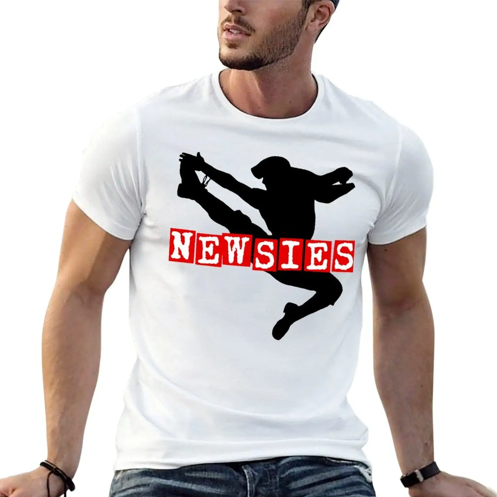 

T-Shirt Funny Newsies shirts Musical Music t t Awesome man shirt oversize anime For Fans Merch Man plain