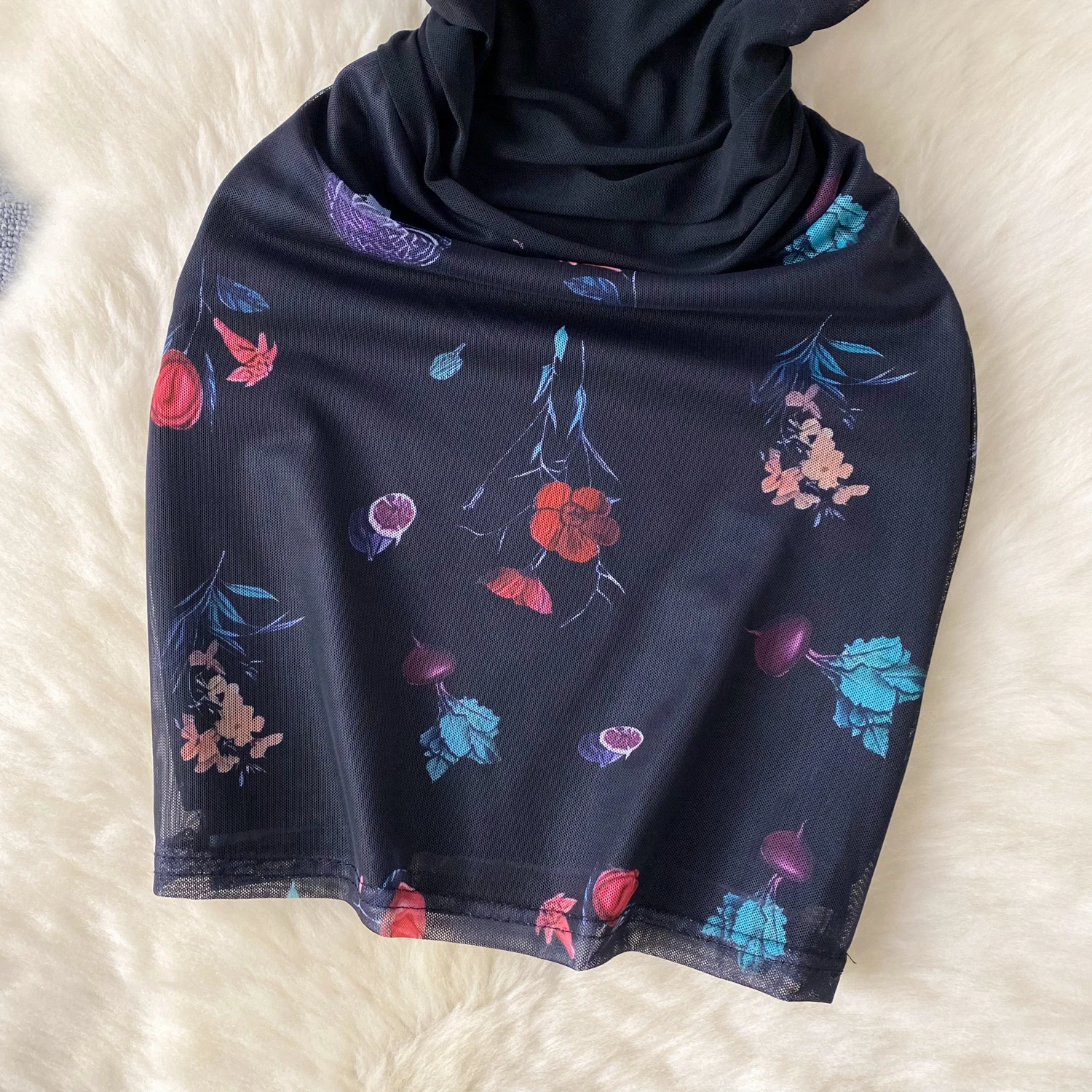 Sexy Print Met Schouder Uitgesneden Doorschijnende Slipjurk Chique Vintage Avondfeest Mesh Vrouwen Chique Slanke Potloodjurken