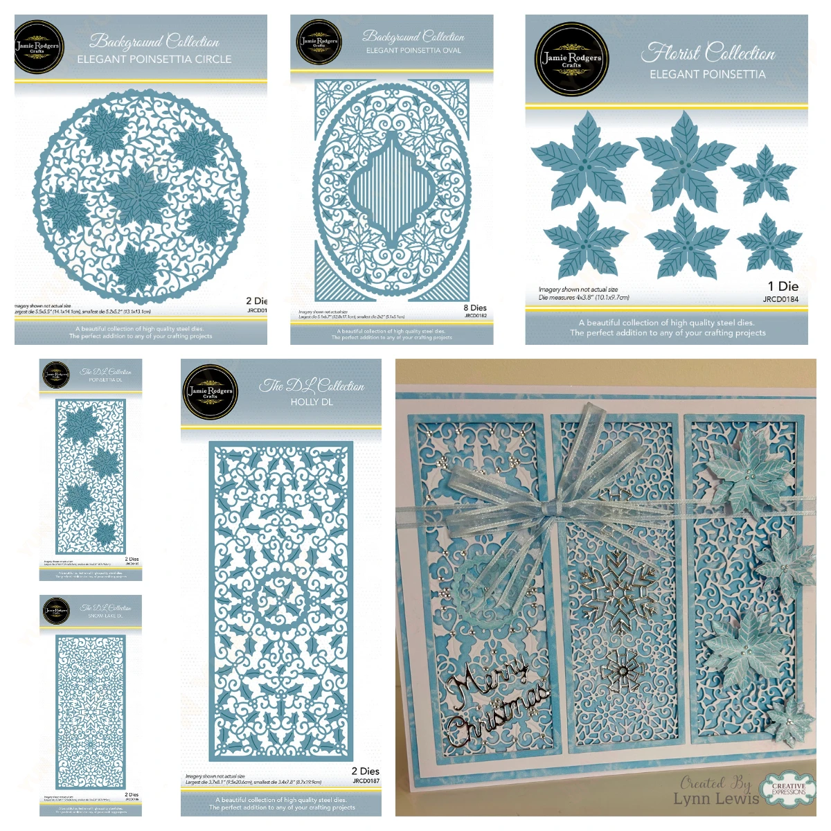 

Elegant Poinsettia Craft Die Metal Cutting Dies Scrapbook Diary Decoration Stencil Embossing Template DIY Greeting Card Handmade