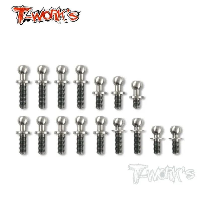 

Original T works TP-070 64 Titanium Ball End set ( For Yokomo BD8 ) Rc part