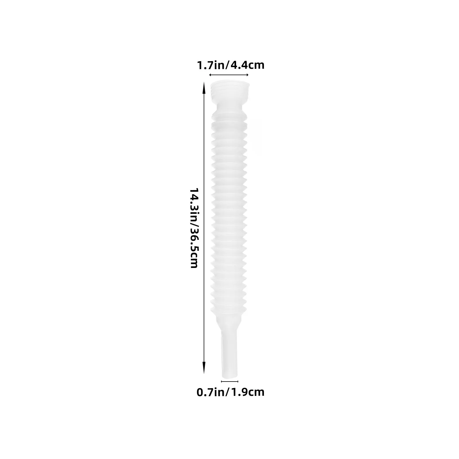 10Pcs 43Mm Universal Guide Tube for 20L Urea Tank Telescopic Fluid Transfer Hose Compatible with Oxygen Tubing Supplies and