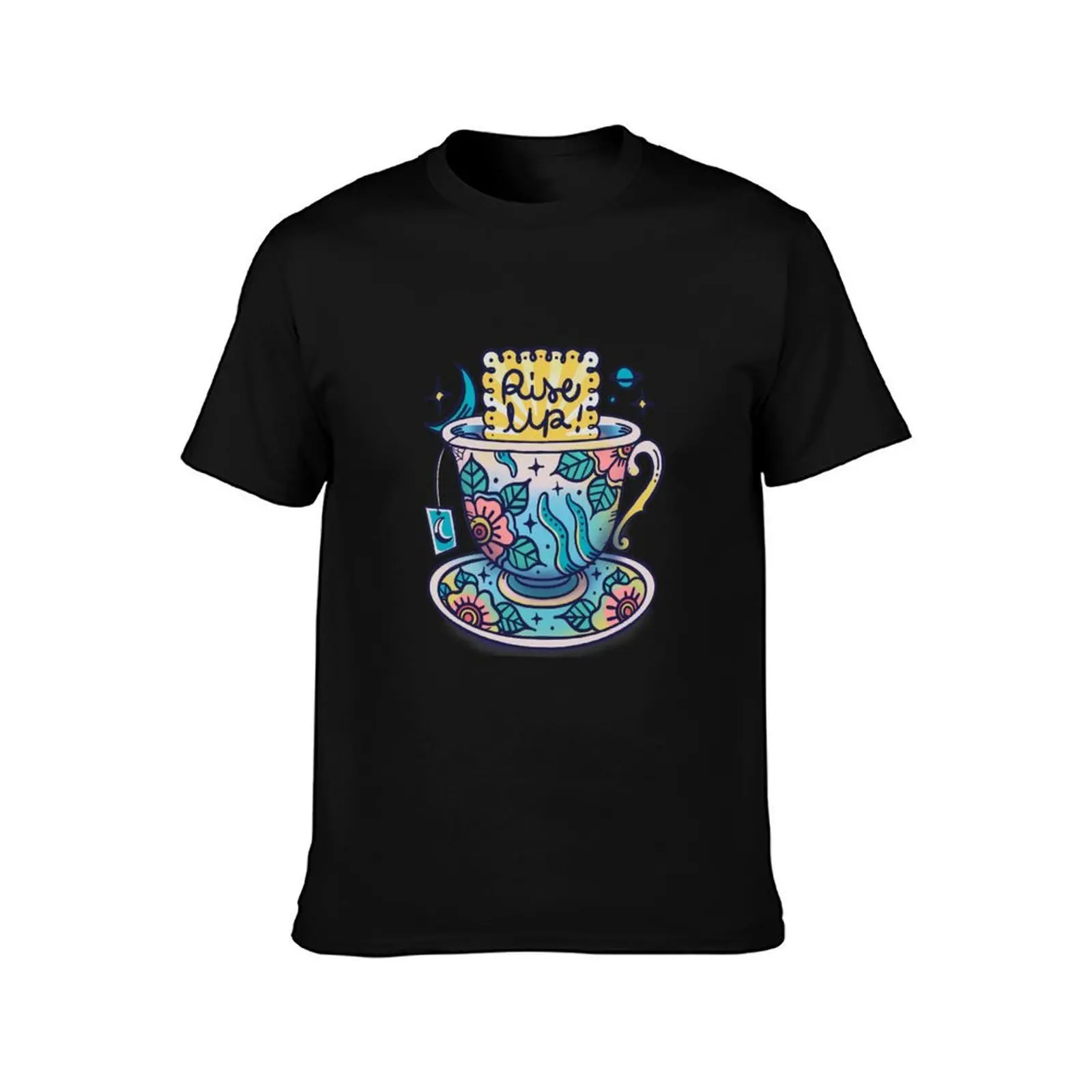 Teacup T-Shirt Cool Feeling Summer Tee Shirt T-Shirt