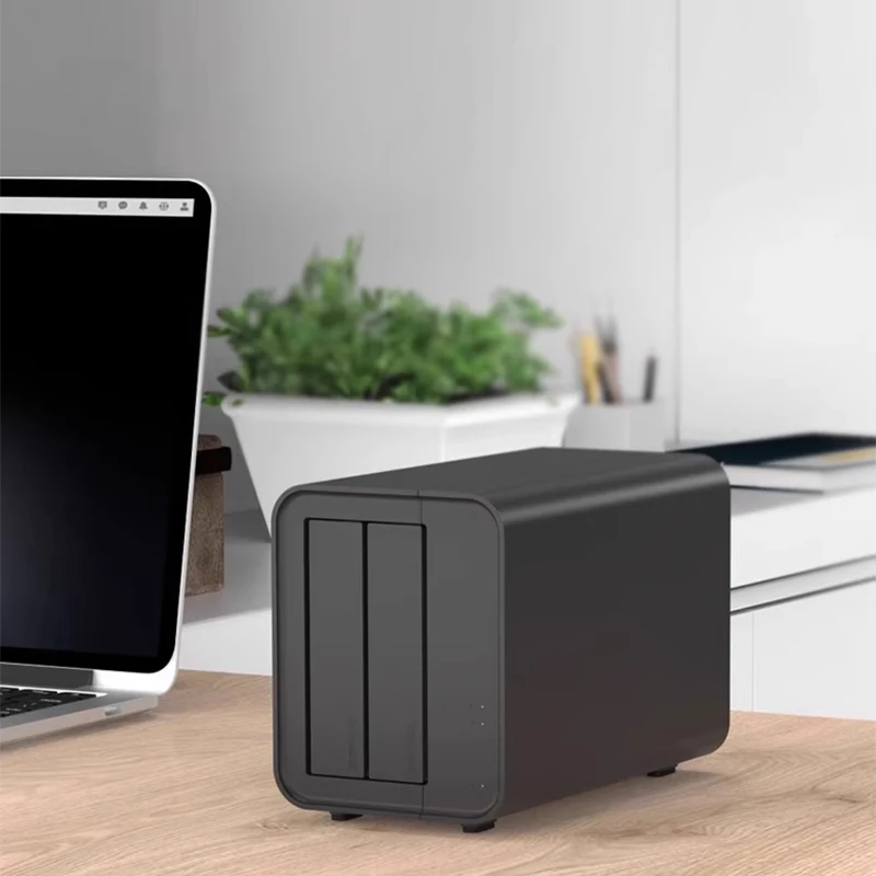 D2-310/D2-320 2 Bay nas network storage 5Gbps Type C External Hard Drive RAID Enclosure RAID High Speed Storage(without hard dis