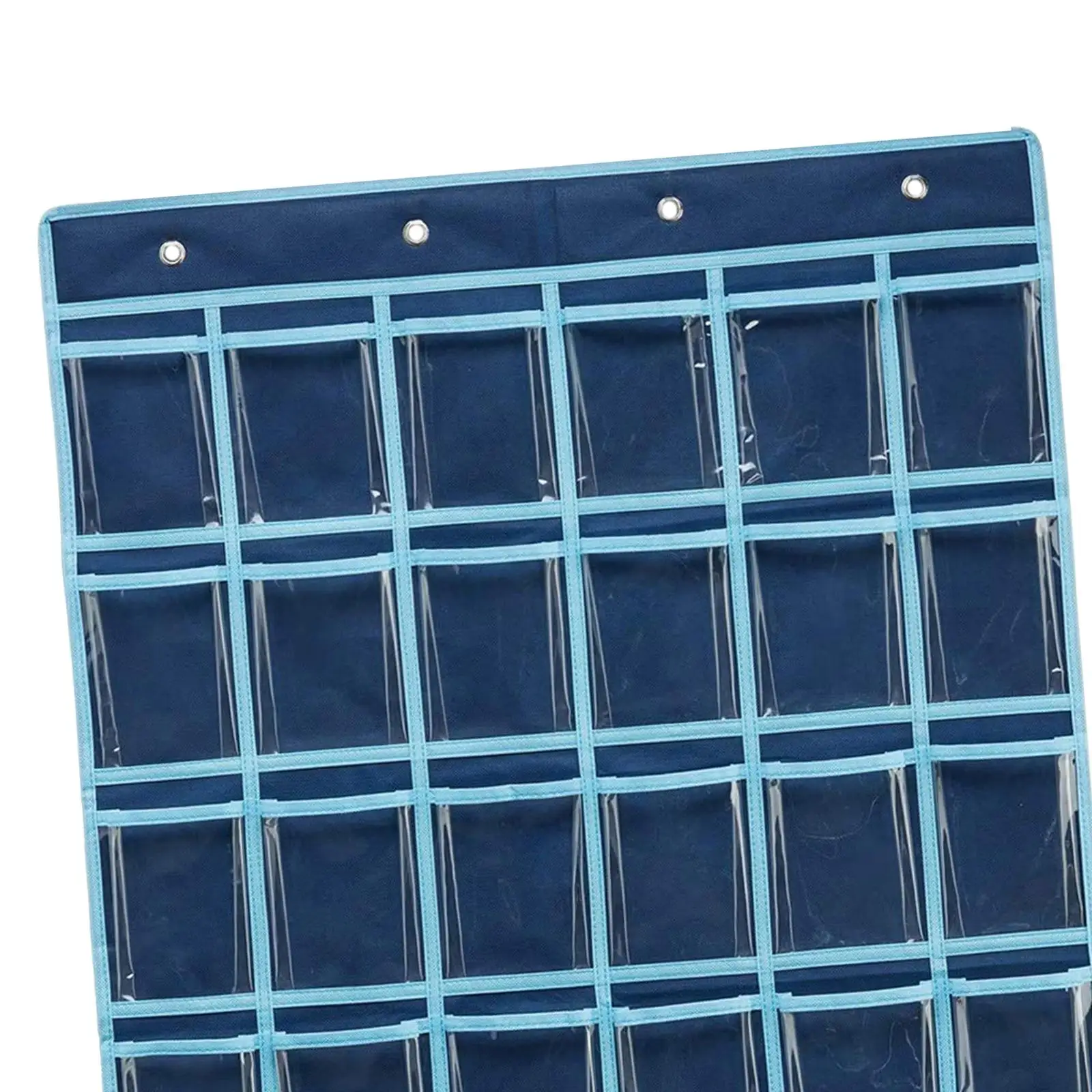 Classroom Pocket Chart Clear Sundries Storage Organizer Pocket Organizer