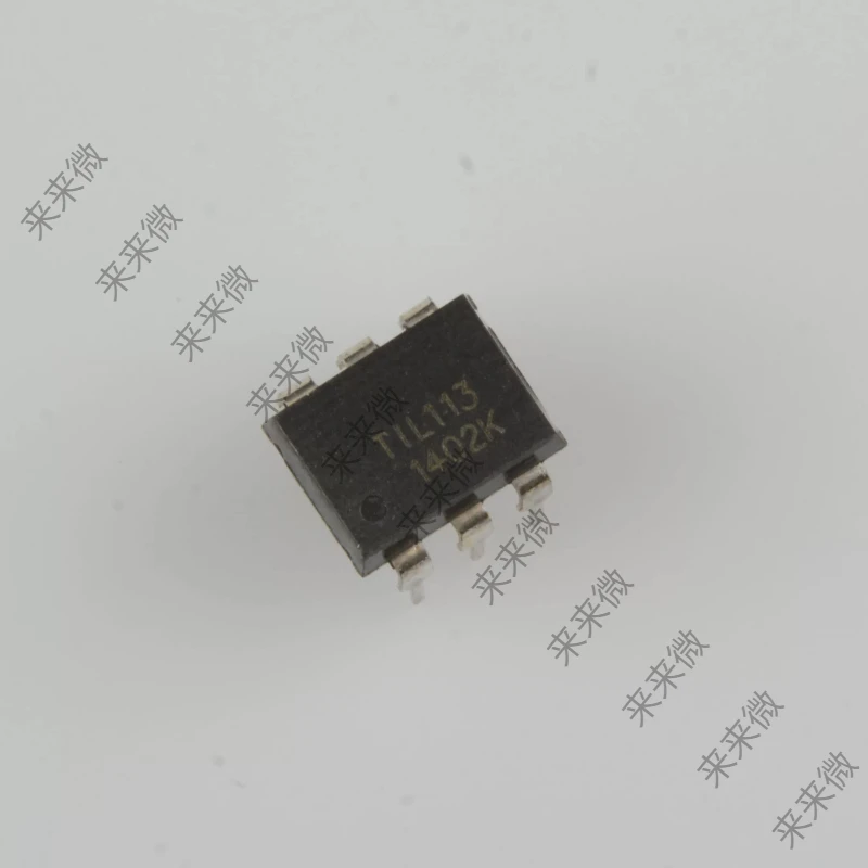10pcs TIL113M DIP-6 Darlington Transistor Output Optocoupler High CTR DC Input Photocoupler Isolator One-Stop BOM Service