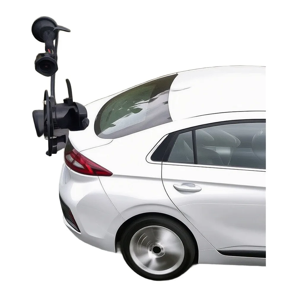 Parking Assistance Black Car Reversing Camera OEM Camera Material Easy To Use Non-deformed Structure Parking Assistance