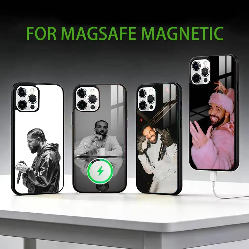 

R-Rapper D-Drake Phone Case For iPhone17,16,15,14,13,12,11 Plus,Pro Max Magnetic For Magsafe Wireless Charging