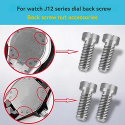 For Chanel Ceramic Watch J12 Watch Back Cover Dial Back Screw H2570 H2422 Bottom Cover Screws Watch Parts Repair Accessory