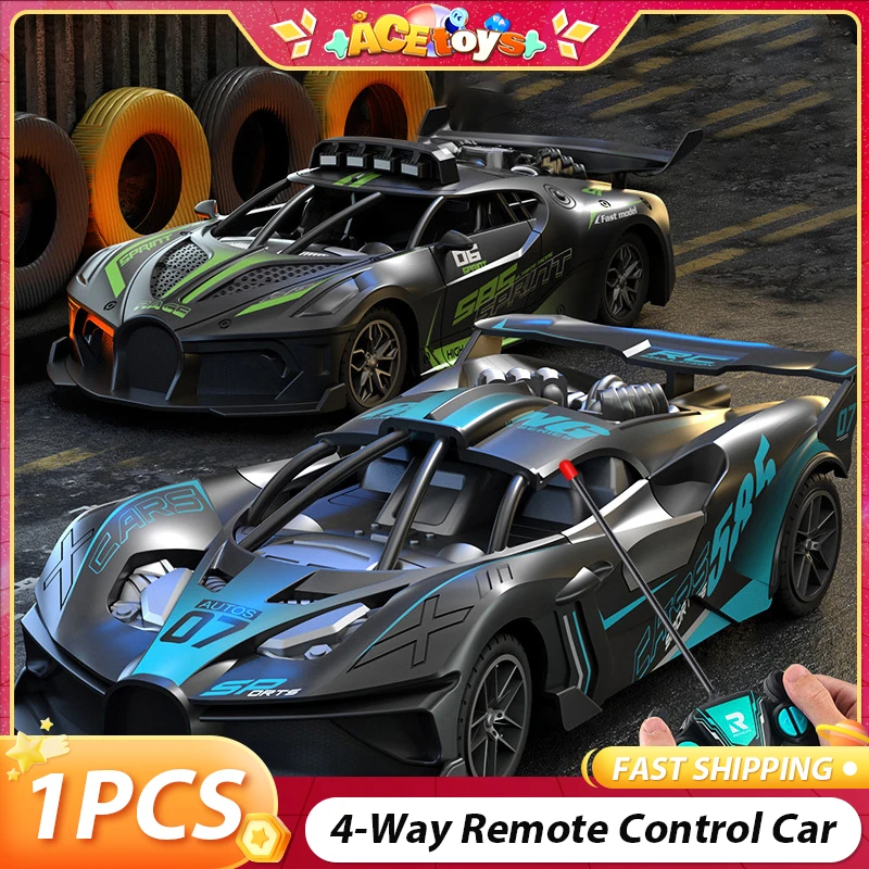 リモートコントロールカー柔軟な安全な 4 ウェイ美容スムーズな高速頑丈なレーシングカーのおもちゃモデル