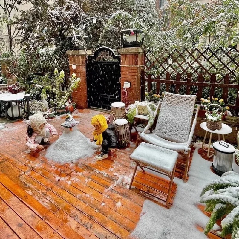 Wooden Chairs Garden Rattan Furniture Rocking Chair Beach Casting Lawn Outdoor Swing Set Patio Lounge Couch Modern Events Pool