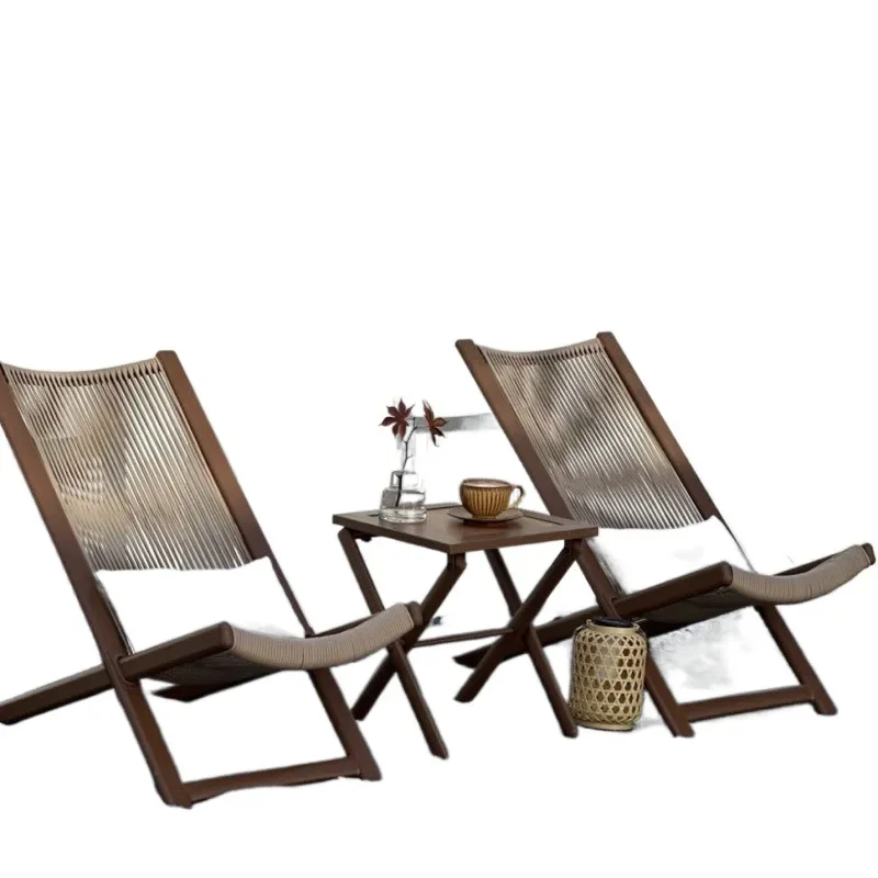 

Yunqi, deck chair, outdoor, balcony, courtyard, leisure chair, backrest, vine lazy Internet celebrity B