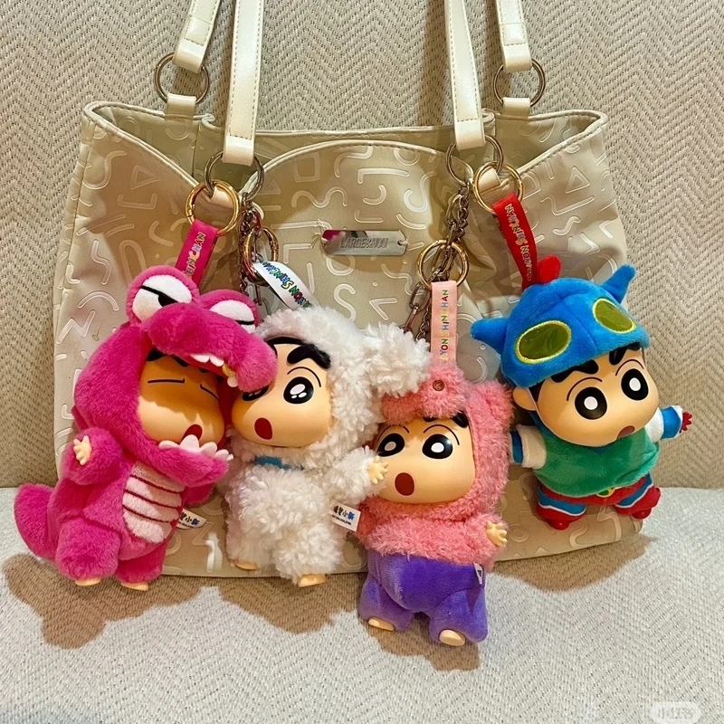 

New Genuine Crayon Shin-Chan Blind Box Costume Party Series Vinyl Doll Anime Action Figure Mystery Box Collection Model Toy Gift
