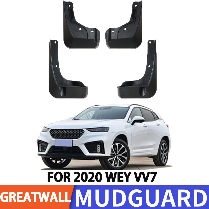 For 2020 Great Wall Weipai WEY VV7 Car Tire Fender Splash Guard Front and Rear Wheel Fenders