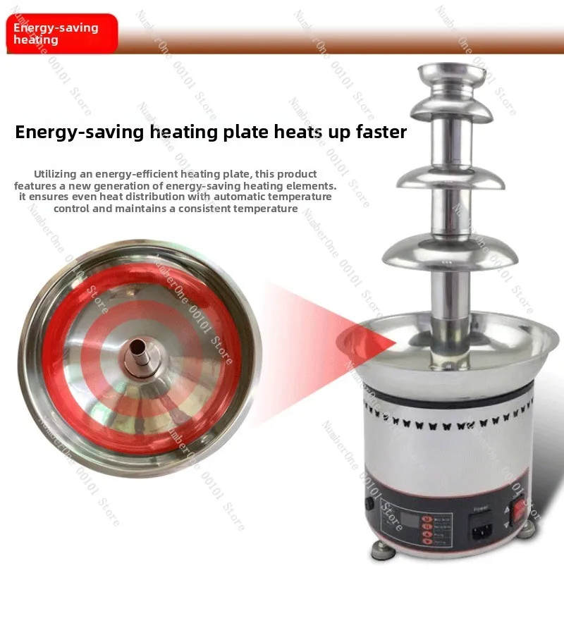 Suitable for  Appearance Industrial Chocolate Fountain Cover High-speed Automatic Acrylic  for