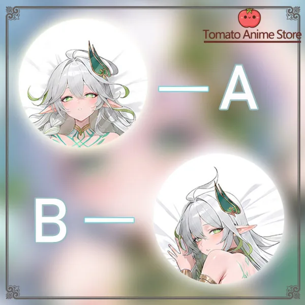 

Genshin Impact The Greater Lord Rukkhadevata Anime Game Dakimakura Hing Body PillowCase Cushion Otaku Bed Linings Xmas