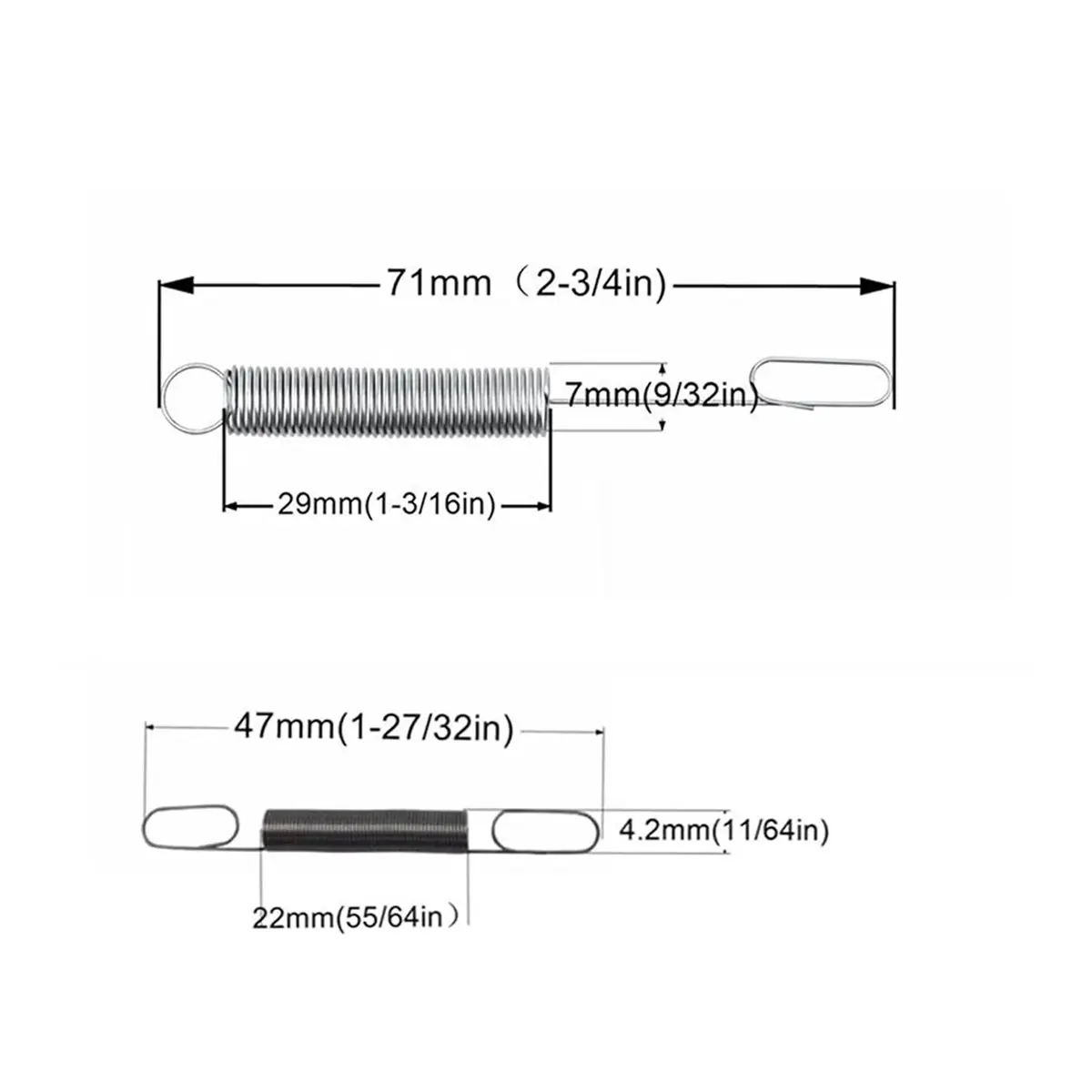 HGHO Strongthium Throttle Return Springs Assortment for Small Engines Lawn Mower Mini Bike