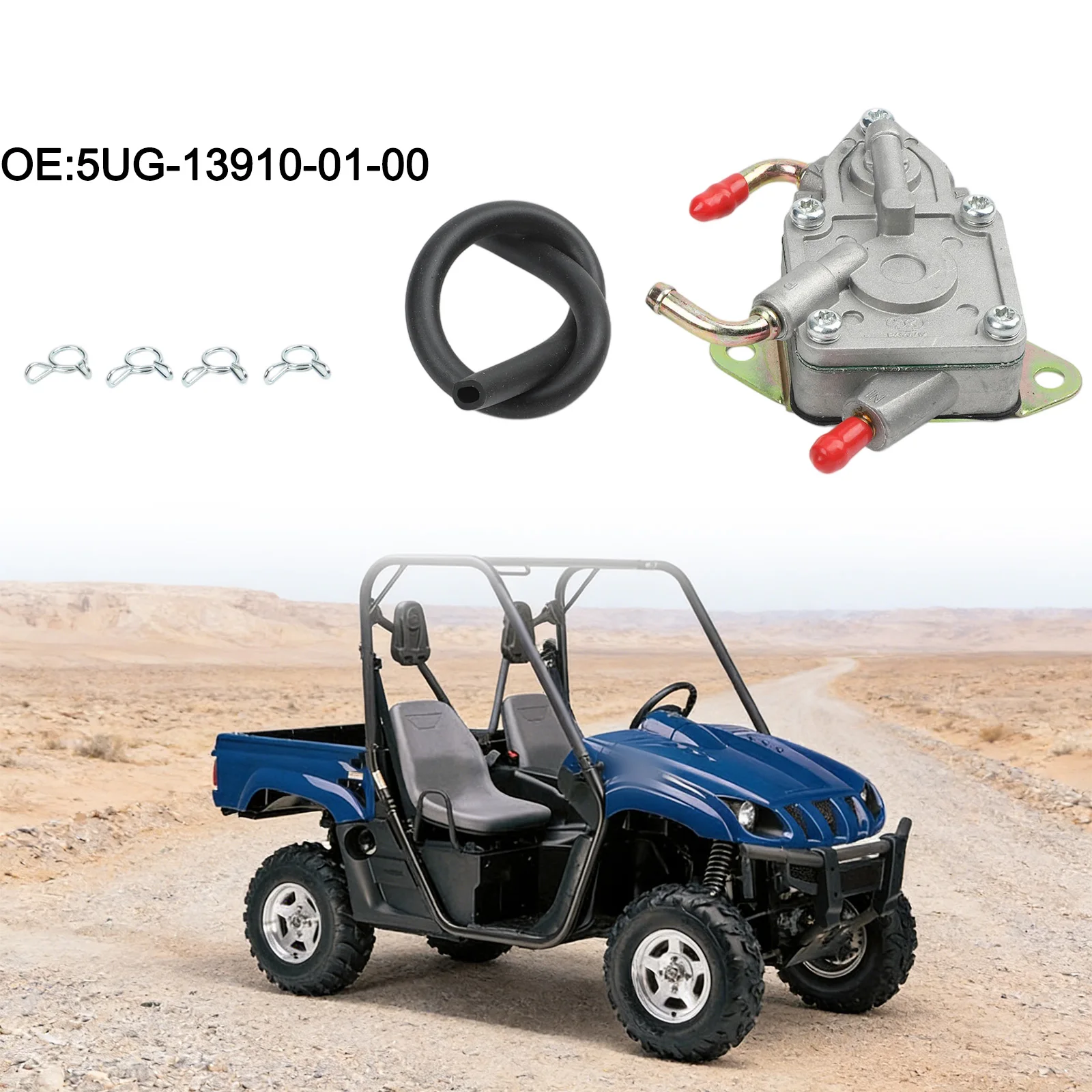 

Запасной топливный насос, совместимый с квадроциклами Rhino (модели 450/660) и моделями YXR (для YXR450/YXR660), OEM номер 5UG139100100