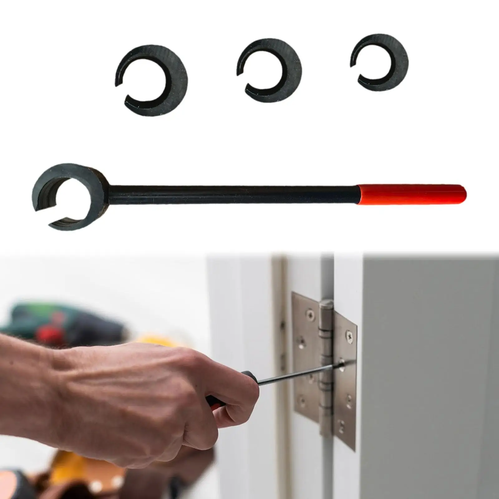 

Hinges Adjusting Wrench Hinge Bender Wrench for Door Alignment Office Home