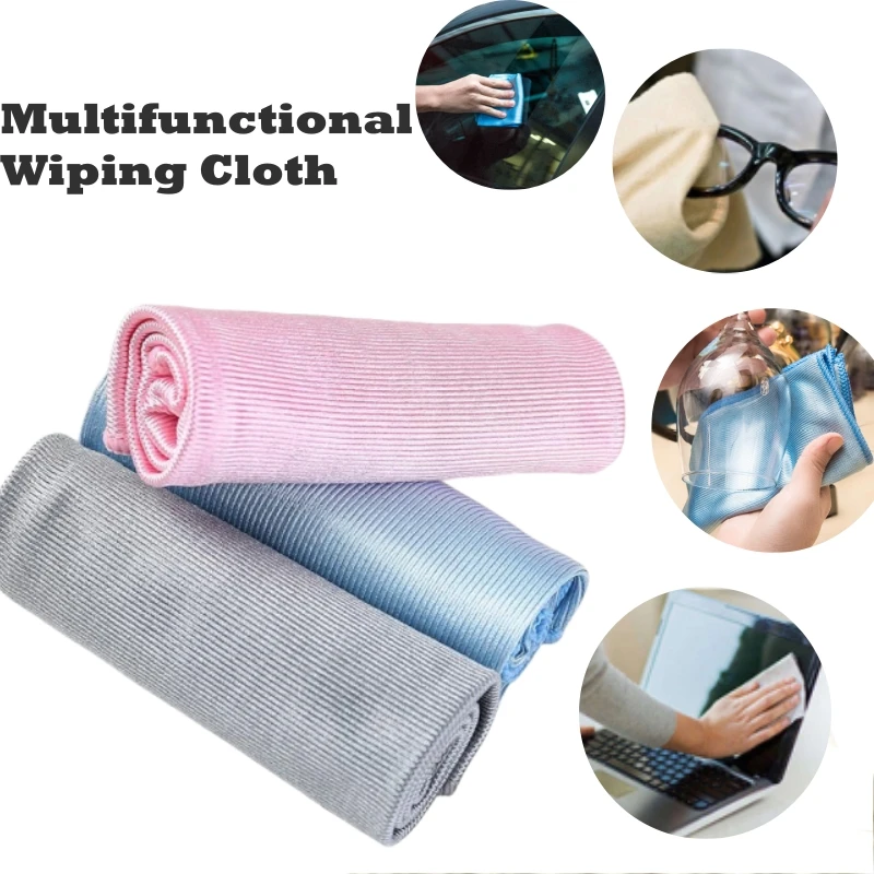 Glass Wiping Cloth Thickened Household Car Cleaning Towel Kitchen Multi-Purpose Absorbent Lint Cleaning Cloth Eyeglasses Cloth