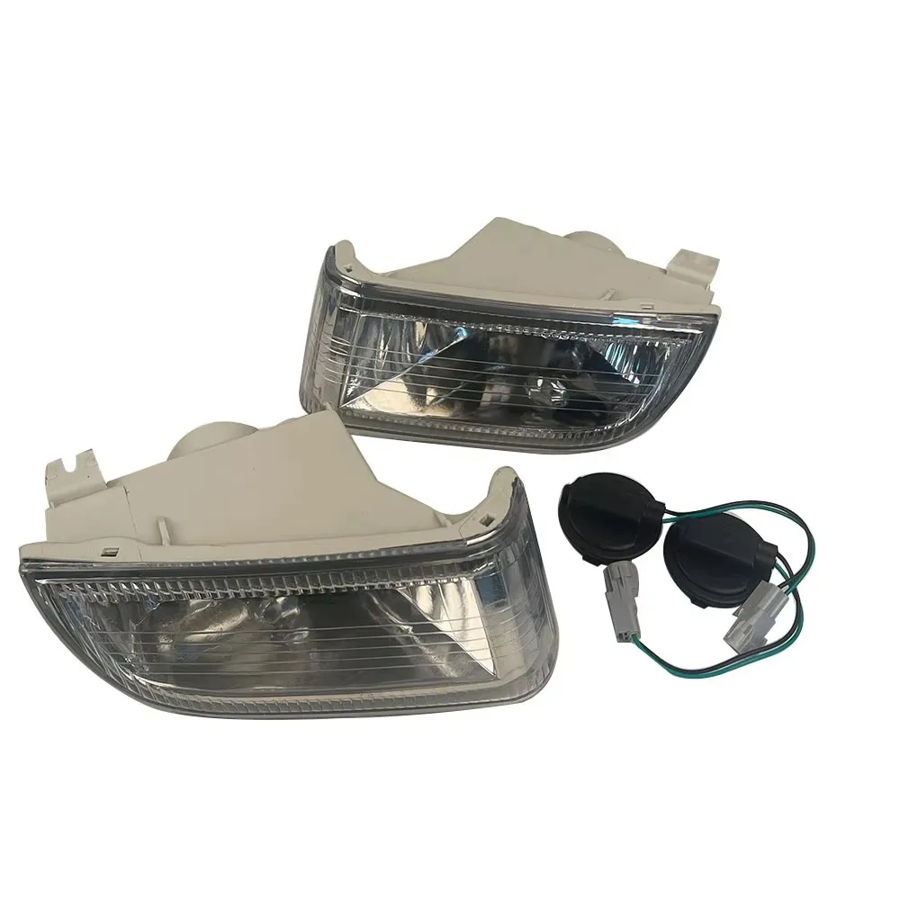 1Pair Car Fog Light For Toyota Carina At212 T212 1999 Automobile  Crystal Foglamp