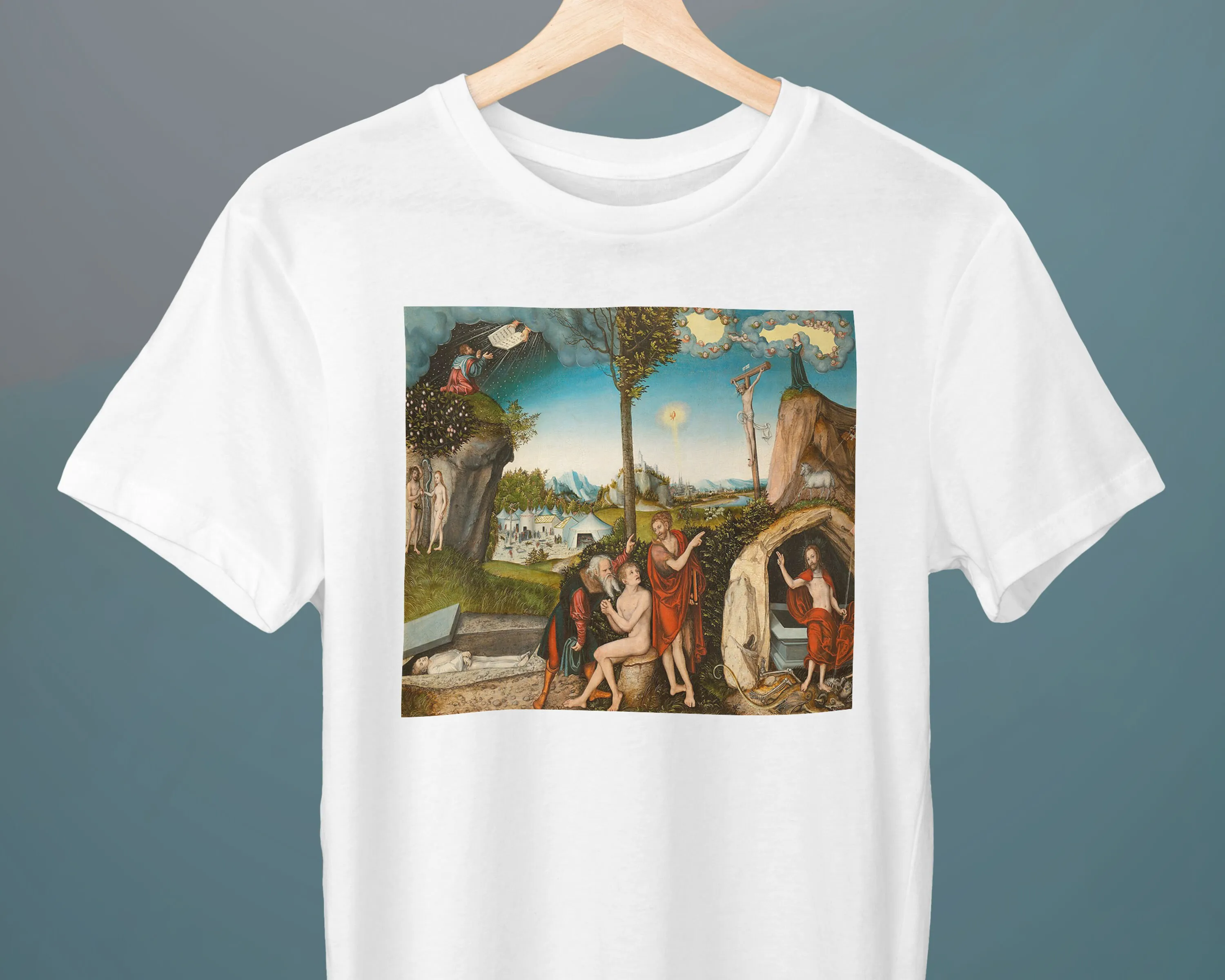 

Футболка унисекс с надписью «Закон и Грейс Лукас кринач» для пожилых