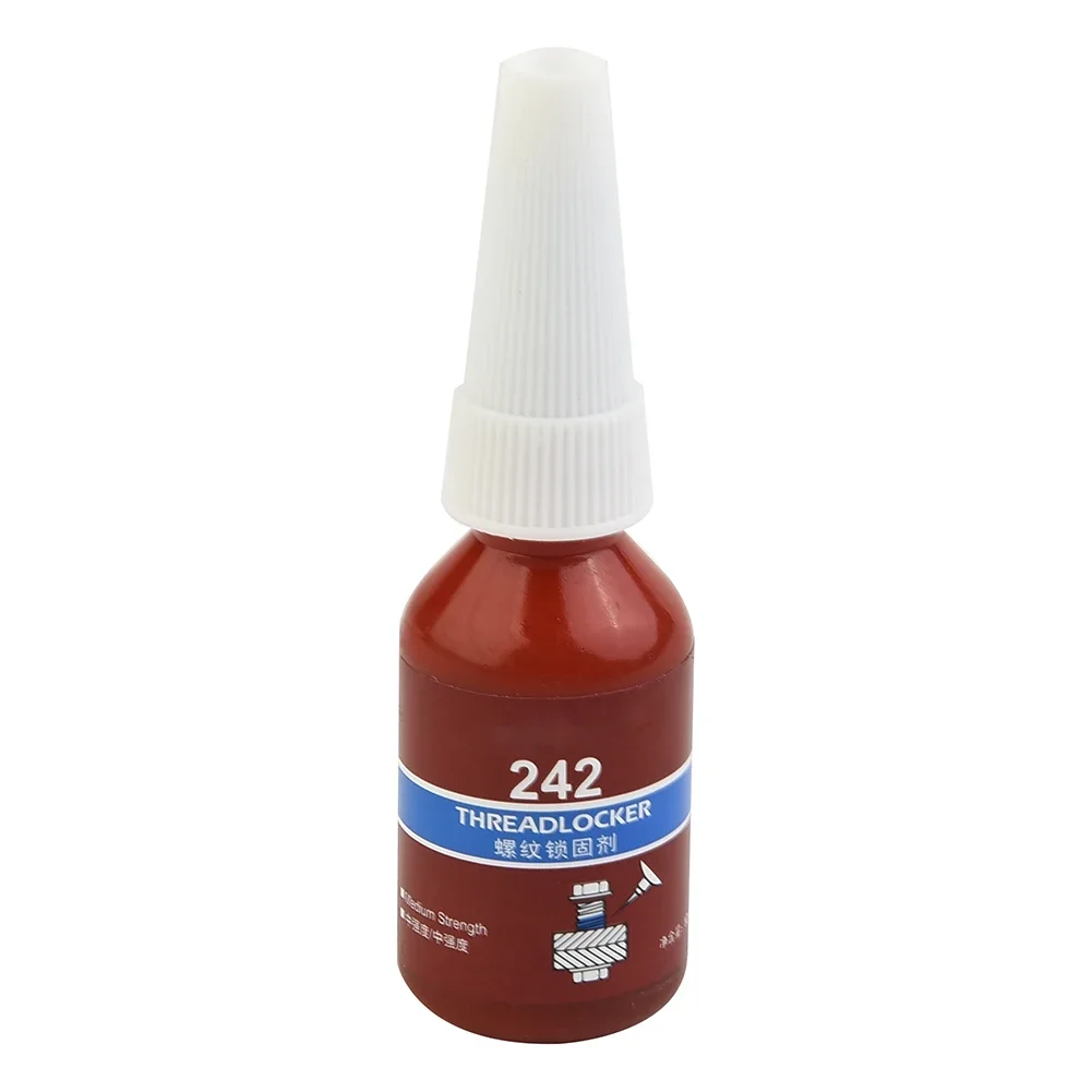 10ml Threadlocker 242 242 Blue Liquid Fluorescent Medium Strength Methacrylate Threadlocker Threadlocker Adhesive