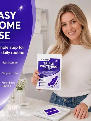16/8/4pcsWhitening Strips for Teeth, At-Home Smile Care Strips, Easy-Use Oral Beauty Strips for Daily Routine, Bright Smile Appe