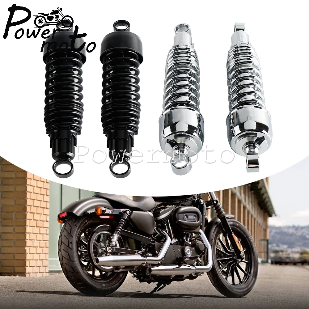 

325mm Motorcycle 1 Pair Adjustable Shockers Absorbers Rear Suspension Shock Absorbers Protection For Harley Sportster 883 1200