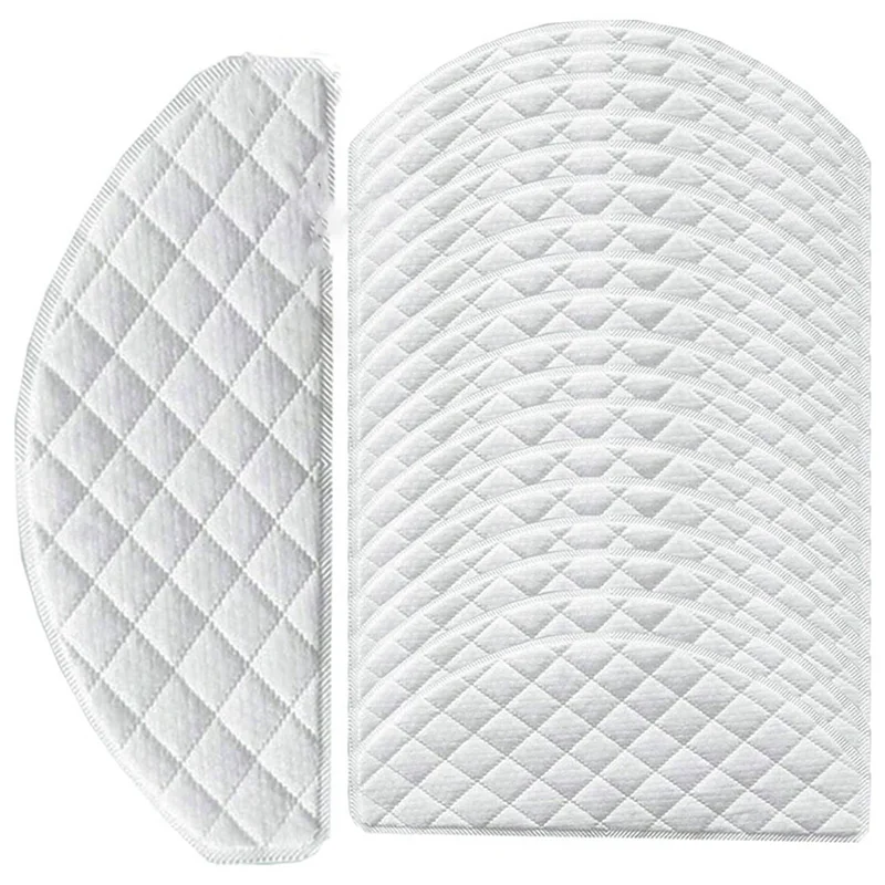 

A96I-100 Pcs Disposable Wipes For Ecovacs Deebot Ozmo T8 T8+ T8 AIVI T8 Max T9 T9+ N8 N8+ N8 Pro N8 Pro+ Vacuum Cleaner Pads
