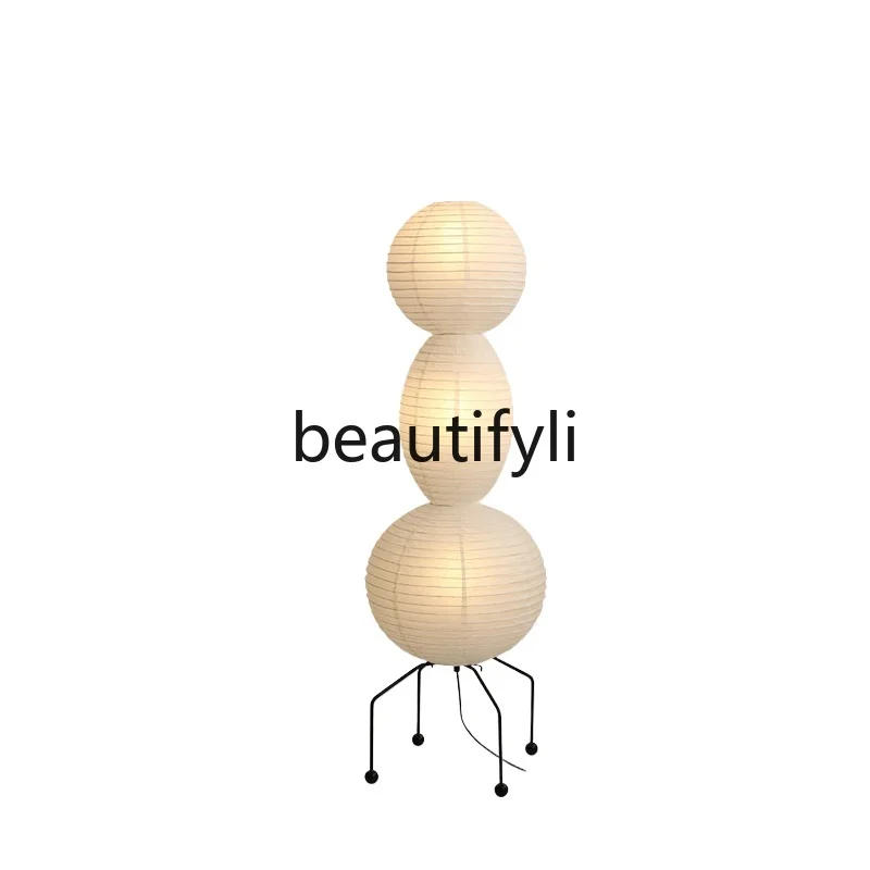 

Paper lamp atmosphere designer, medieval hotel B & B wabi-sabi wind, corner floor lamp