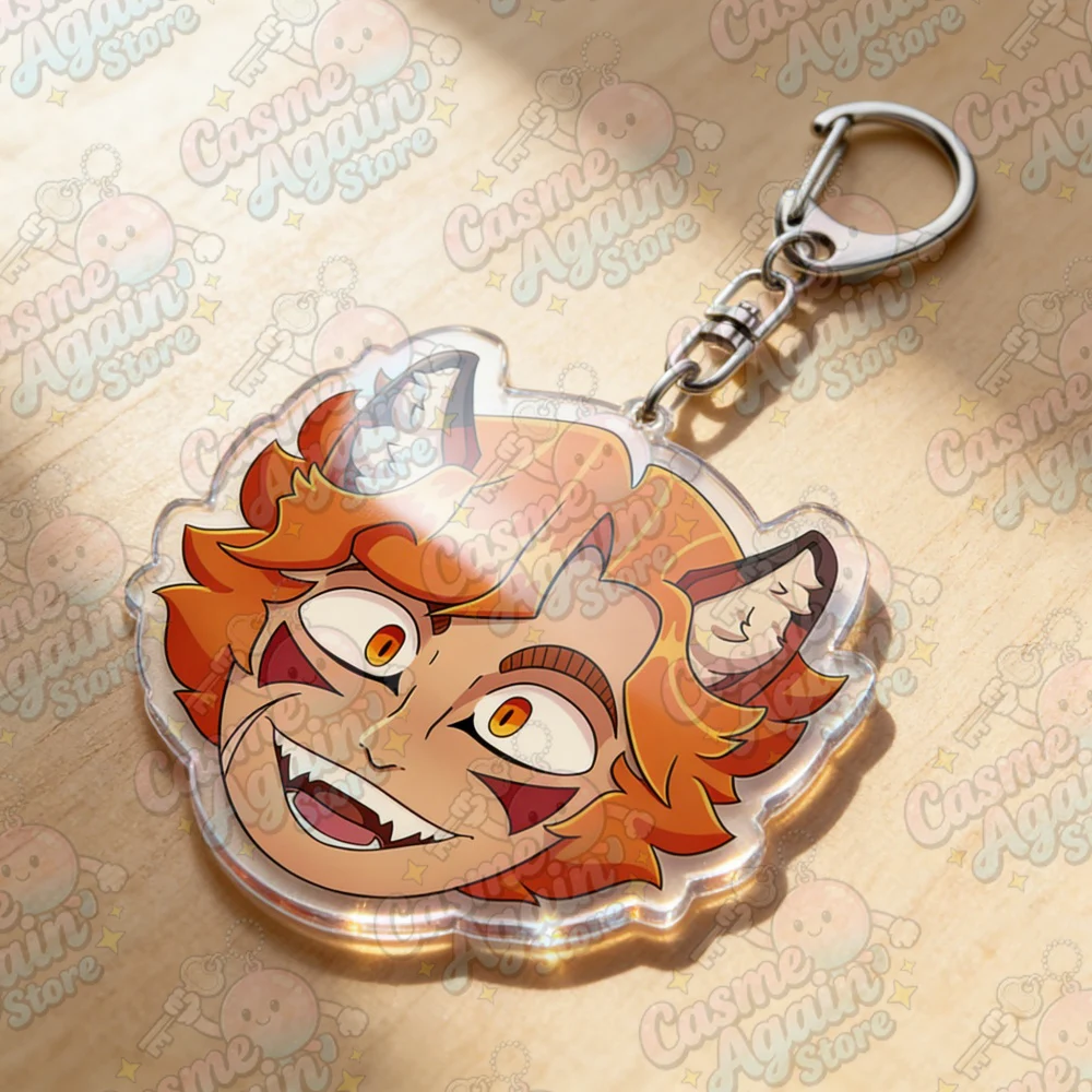 YKMET Keychain Accessories Bag Keyrings Jewelry Manga Fans Gifts