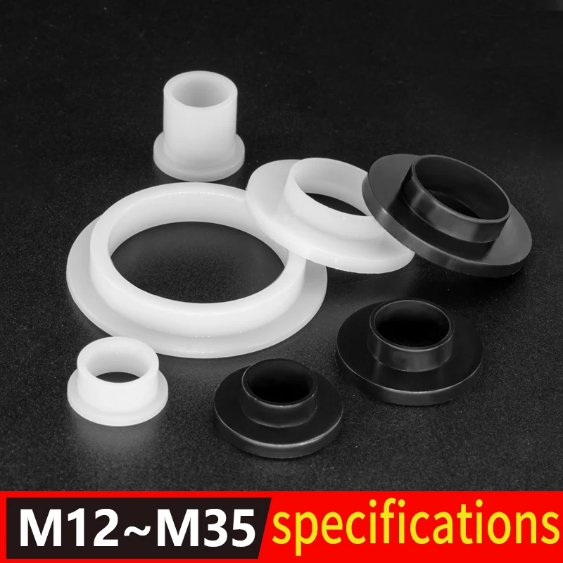 Screw Gasket the step Nylon Washer T-type plastic insulation pad polyamide seal groove ring  bushing  M12M14M16M18M20M22M35