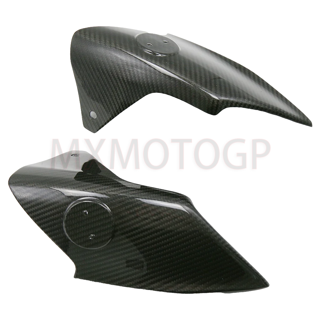 For Yamaha MT 09 MT09 FZ 09 FZ09 Motorcycle Modified 3K Carbon Fiber Fuel Tank Side Panel 2021 2022 2023