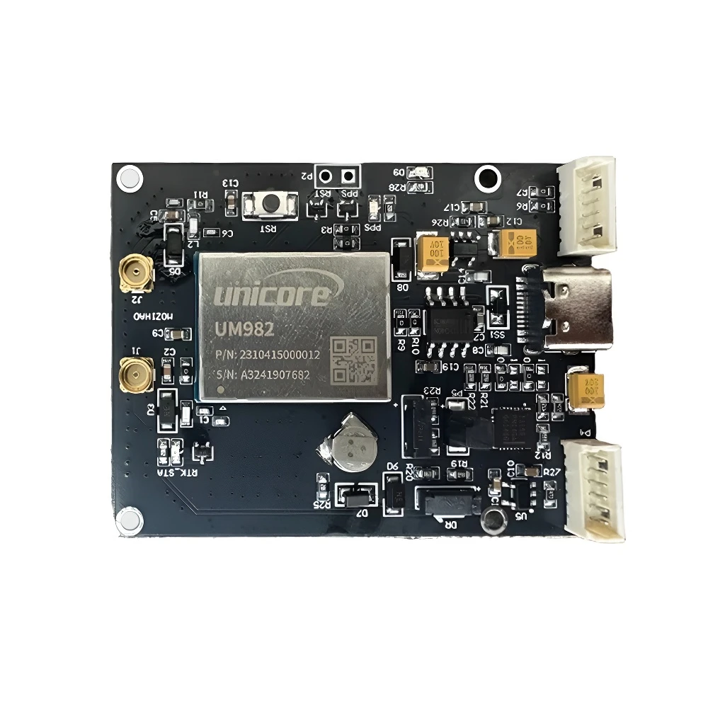 UM982 High-Precision Full-System RTK Positioning Base Station Mobile Station Development Board with RM3100 Geomagnetic Compass