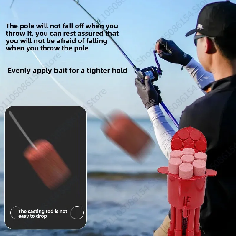 Quantitative bait press hand rod, quantitative bait press artifact, quantitative bait artifact