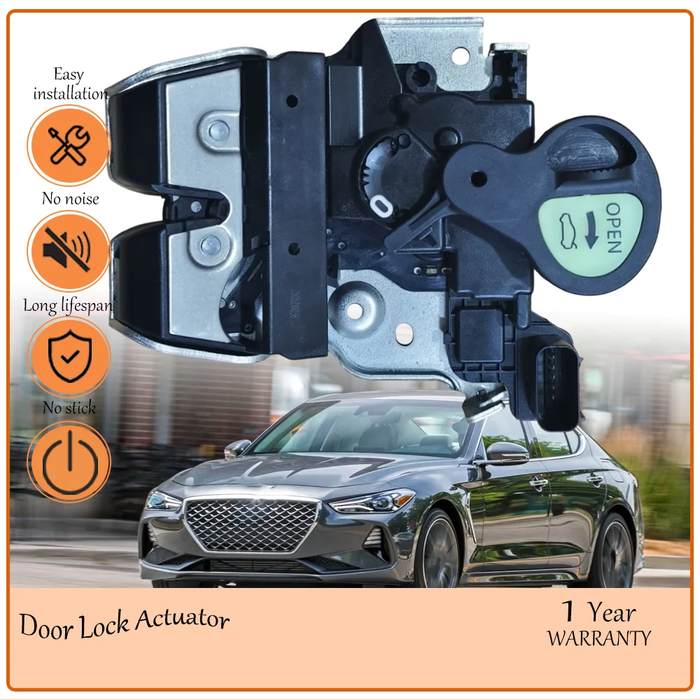 

Entry-Level Trunk Lock Latch Actuator, vibration-dampened design, built to suit 2019-2021 GENESIS G70,oem 81230-G8000,81230G9100