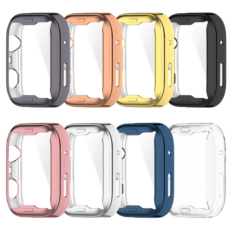 Custodia in TPU a copertura totale Custodia protettiva morbida e flessibile Custodia ammortizzante per orologio Fit 4 Design di facile accesso