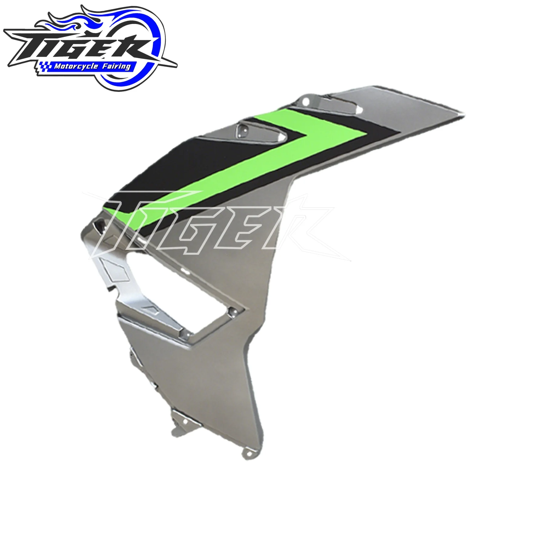 

ABS Side protector Side panel For Kawasaki EX500 ZX500 Ninja500 2024 2025 Side Fairing Side Cover Injection Molded Parts