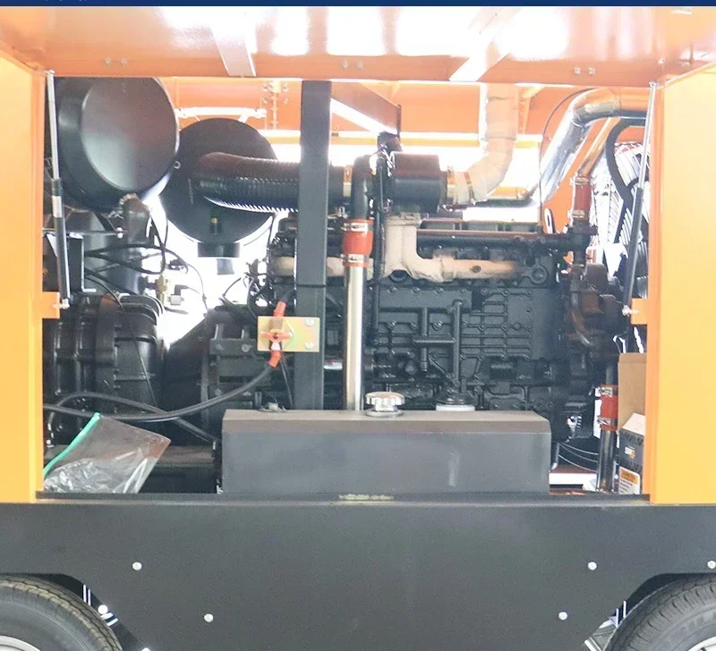 سعر جيد ضاغط لولبي للديزل المحمول ثنائي الوضع تبديل نفق الألغام موقع البناء خاص