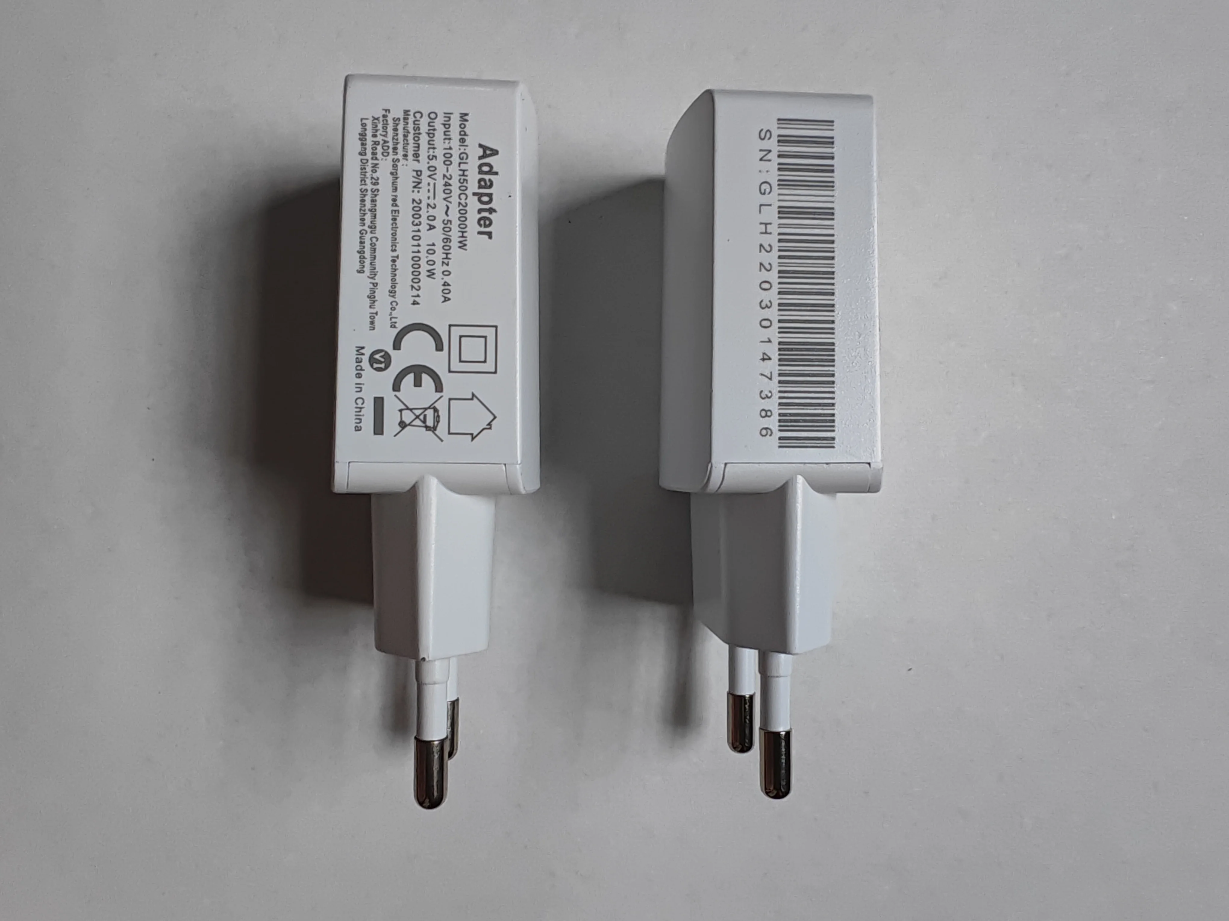 PAX A920 adaptor pengisi daya 5V2A 10W, adaptor asli tanpa kabel untuk kepala pengisi daya PAX A920 Pro A930 A910