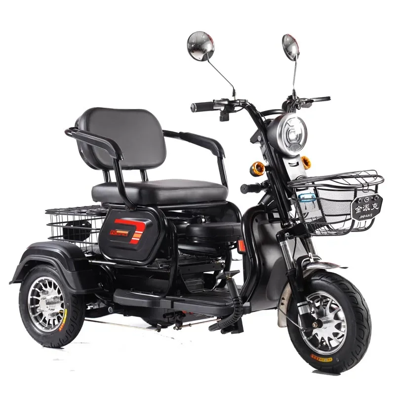 High Quality Best Selling 48V 60V 600W Motorized Tricycles 800W 3 Wheel Electric Tricycles 1000W Scooters Bicycle For Adult