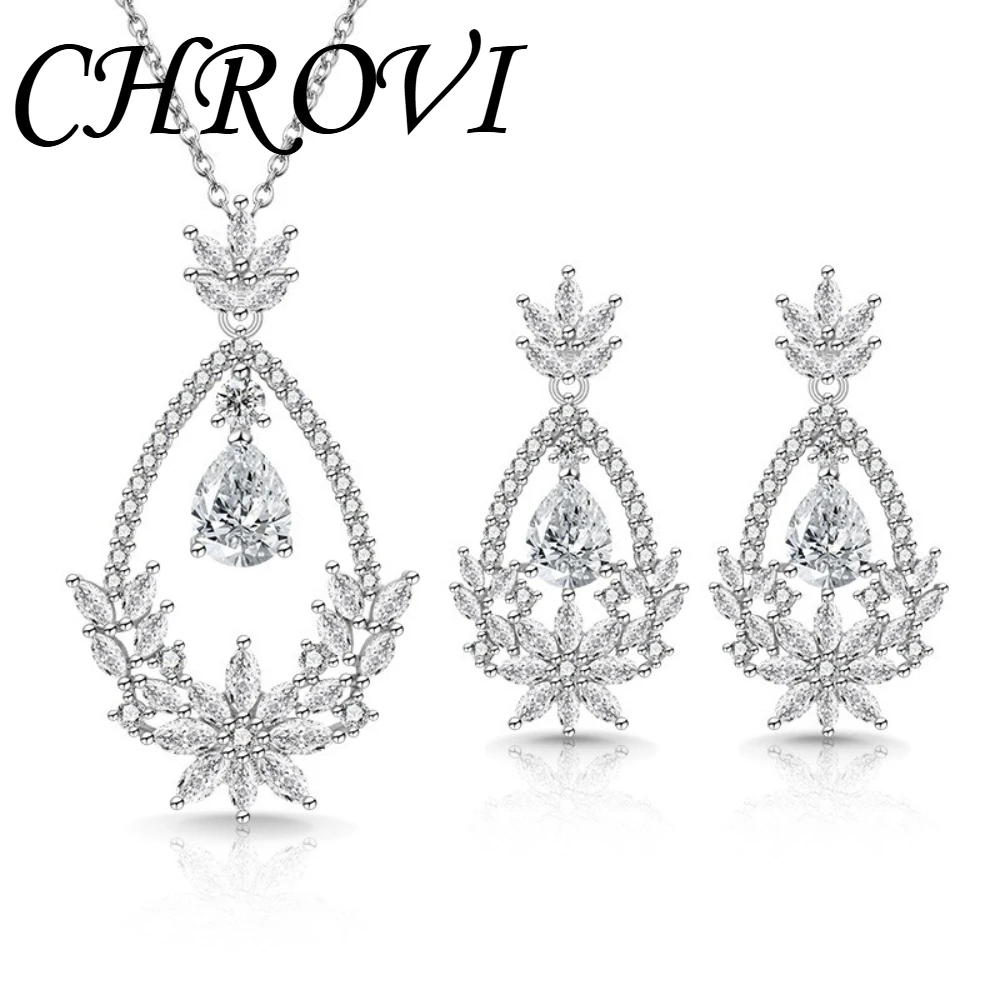 Luxurious and exquisite 925 sterling silver jewelry with gemstones, including ear pendants, rings, necklaces and pendant sets.