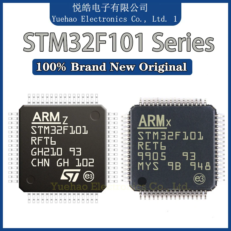 

STM32F101RET6 STM32F101RFT6 STM32F101RE STM32F101RF STM32F101 STM STM32 STM32F IC MCU LQFP-64 Chipset